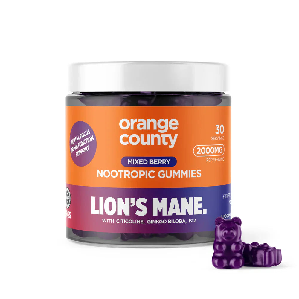 ORANGE COUNTY LIONS MANE GUMMIES (2000MG) - 30